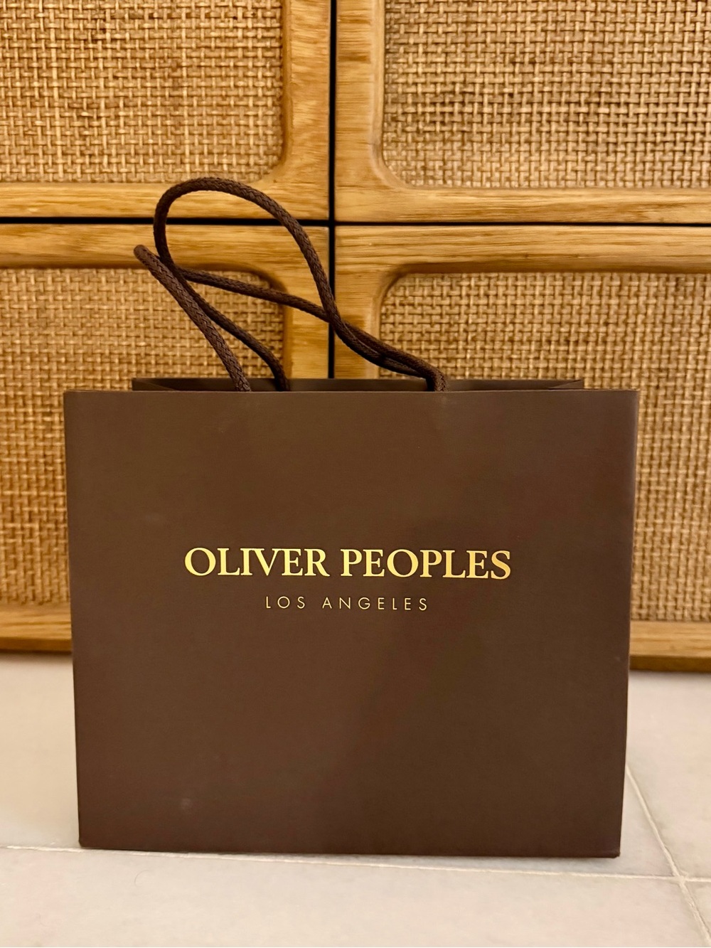 Oliver Peoples Gift Bag